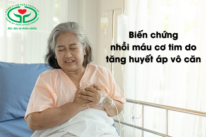 Tăng huyết áp vô căn có thể gây ra biến chứng nhồi máu cơ tim