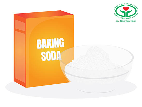 Sử dụng baking soda giúp giảm ra mồ hôi tay khi ngồi điều hòa