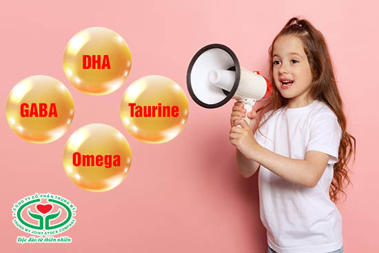 4 dưỡng chất vàng trong thuốc bổ não cho trẻ chậm nói